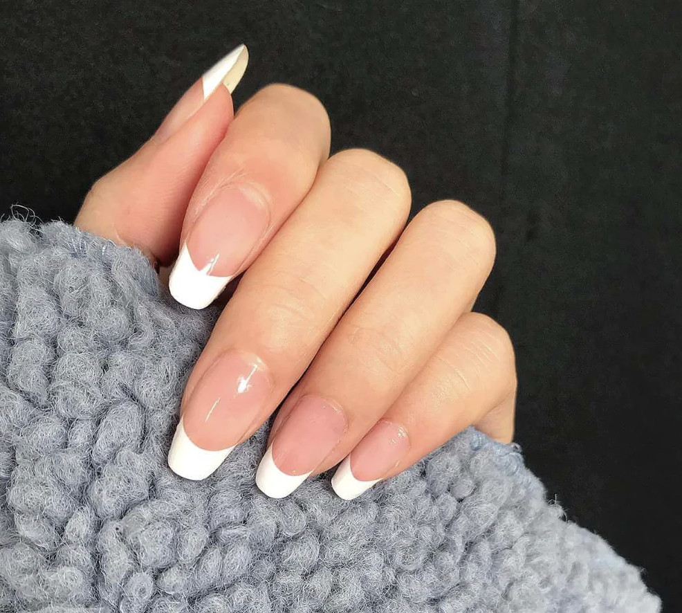 Ma Soiree Nail Wraps Full Sheet in French Manicure – New 16 non-toxic Nail Wraps