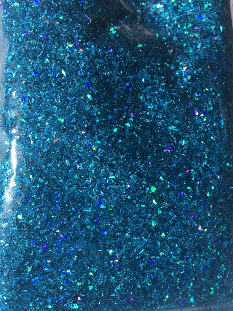 Solvent Resistant IRREGULAR shape Glitter(Ocean Blue) Nail Art Face Crafts 1TBsp