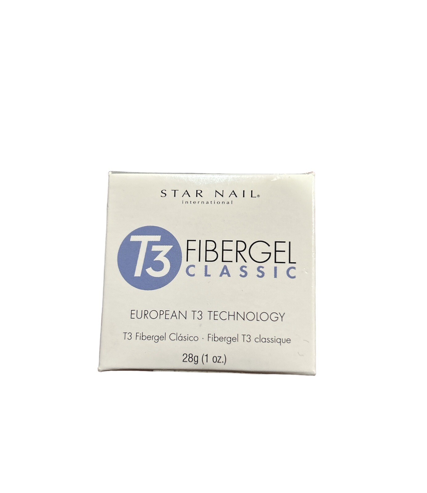 Star Nail T3 Fiber Gel Classic builder sculpting gel Opaque Blush 1oz