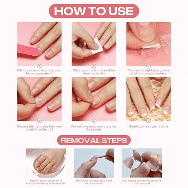 48pcs Almond Press on Nails, Dusty Pink Matte Solid Casual Elegant Nails