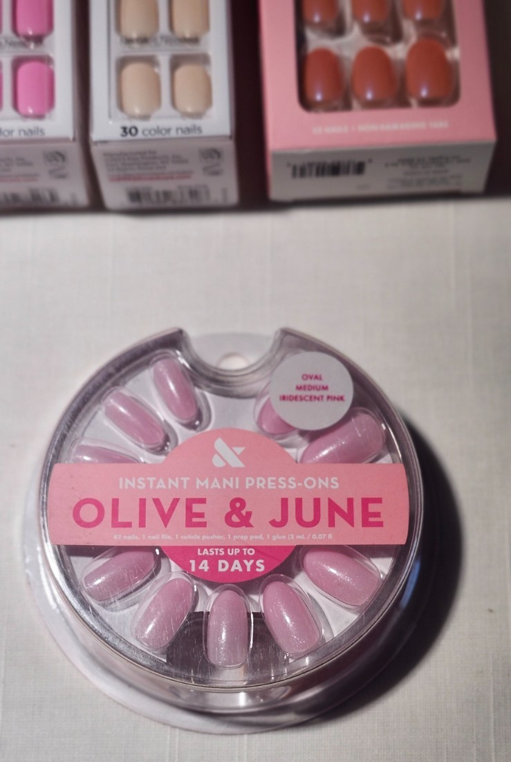 6 Different Press-On Nails Kits – 3 Olive & June and 3 imPRESS (BRAND NEW)