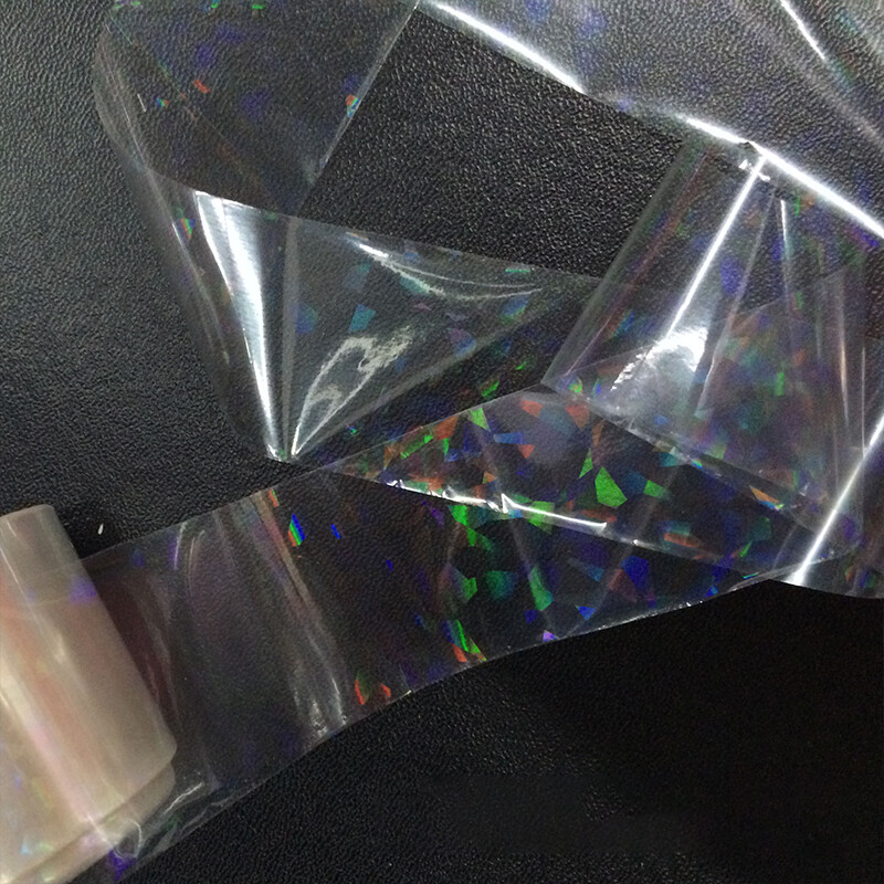 2 Roll of 120m Nail Art Foils Transfer Sticker Aurora Chrome Decals Tips Decor