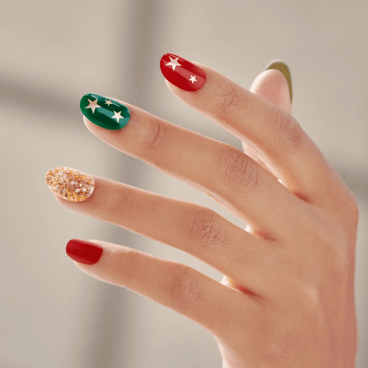 imPRESS Press-On Nails Manicure Holiday Gift Set – No 03 Xmas