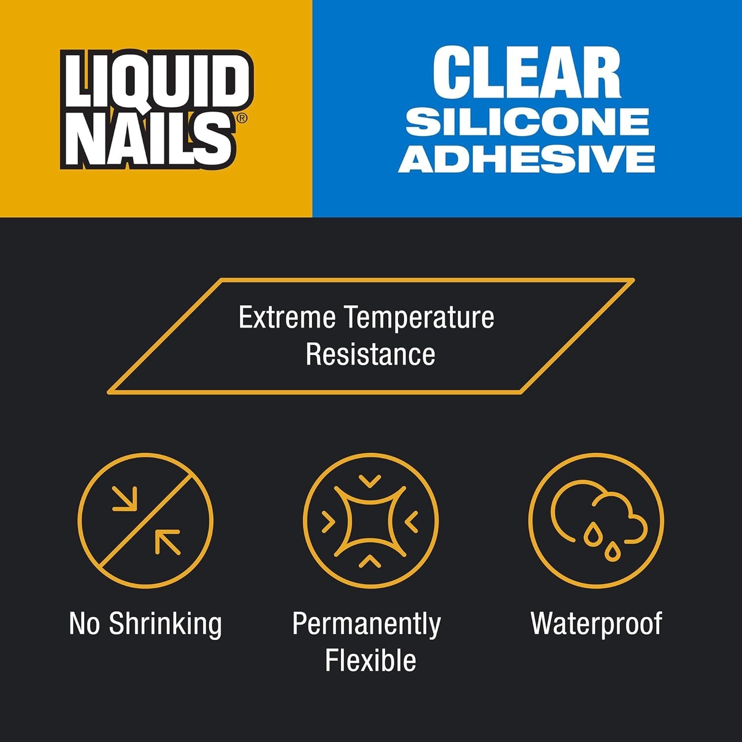 Clear Small Projects Silicone Adhesive, 2.5 oz