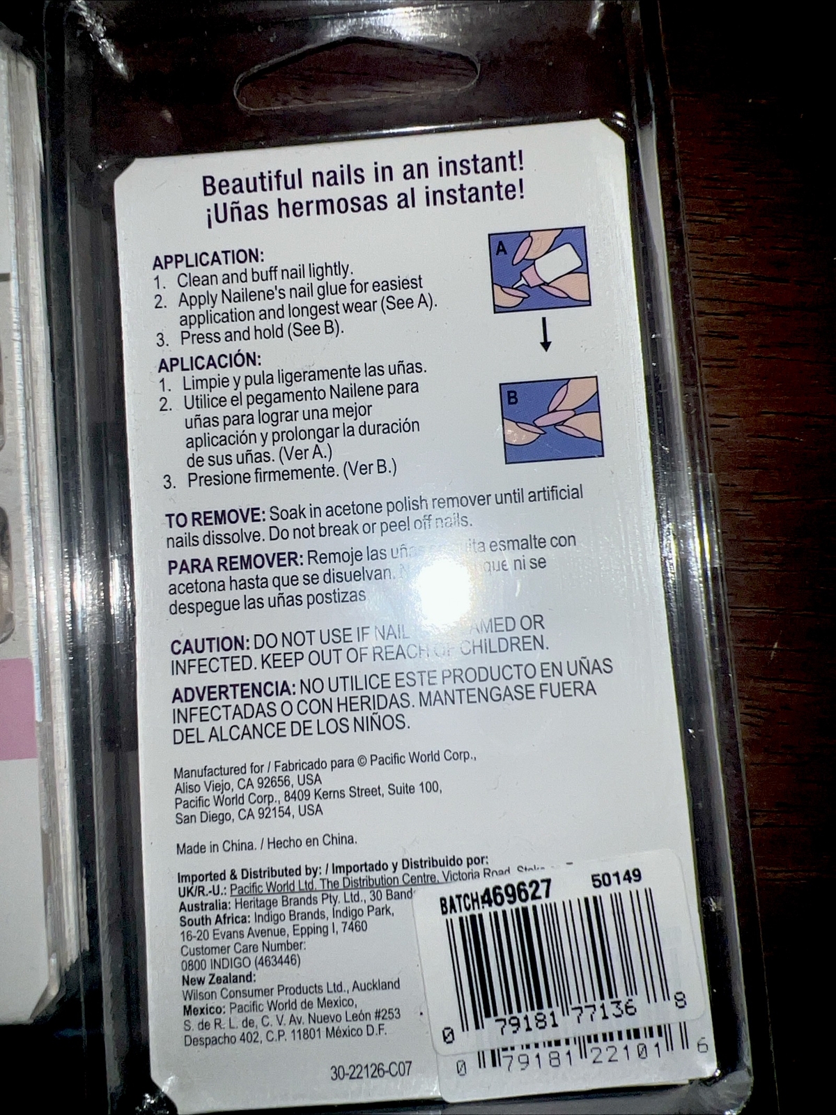 2 Packs Of Nailene Daily Wear Naturals Active Length Salon Quality 22101