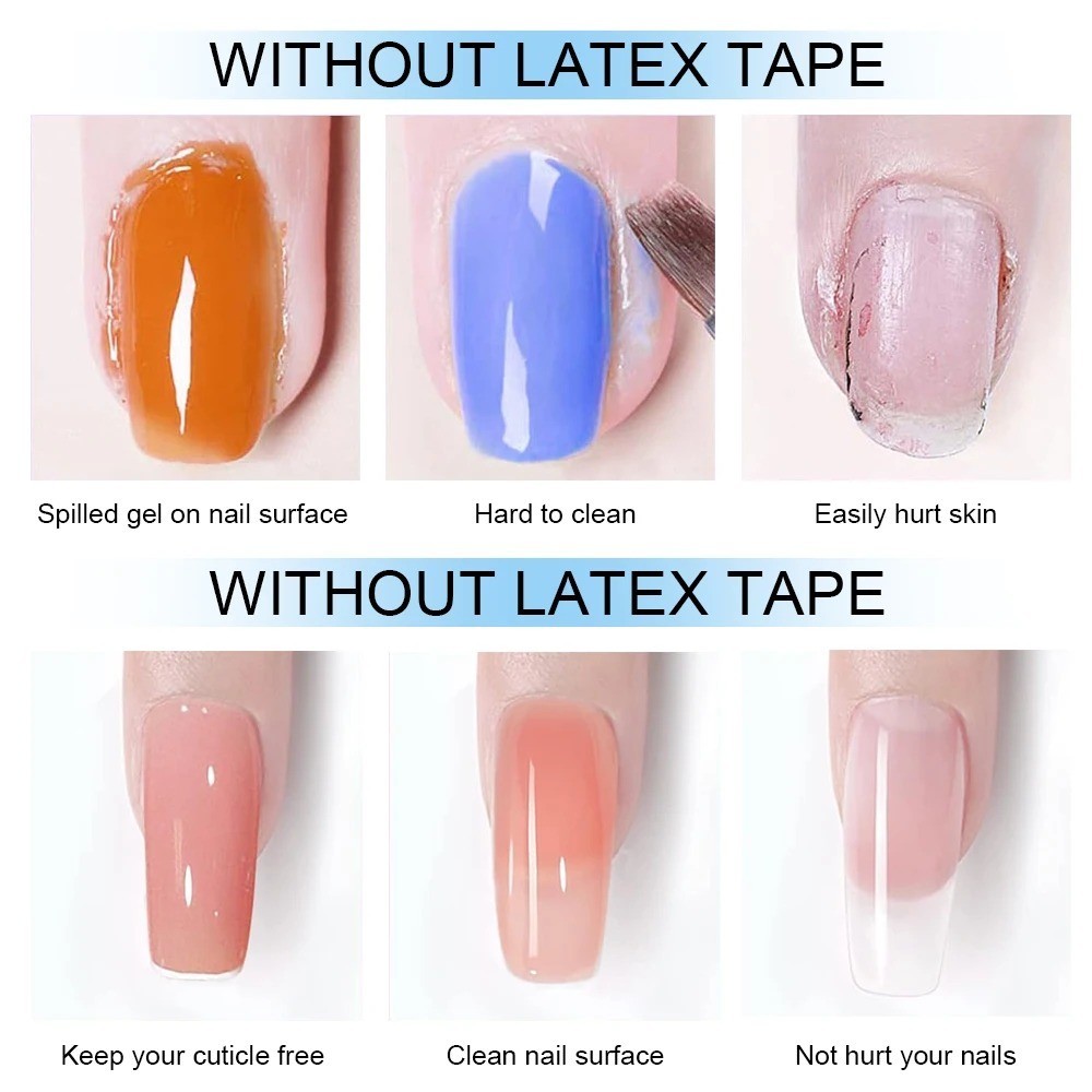Cuticle Guard – Peel Off Nail Tape for Nail Art – 15ml Liquid Protector