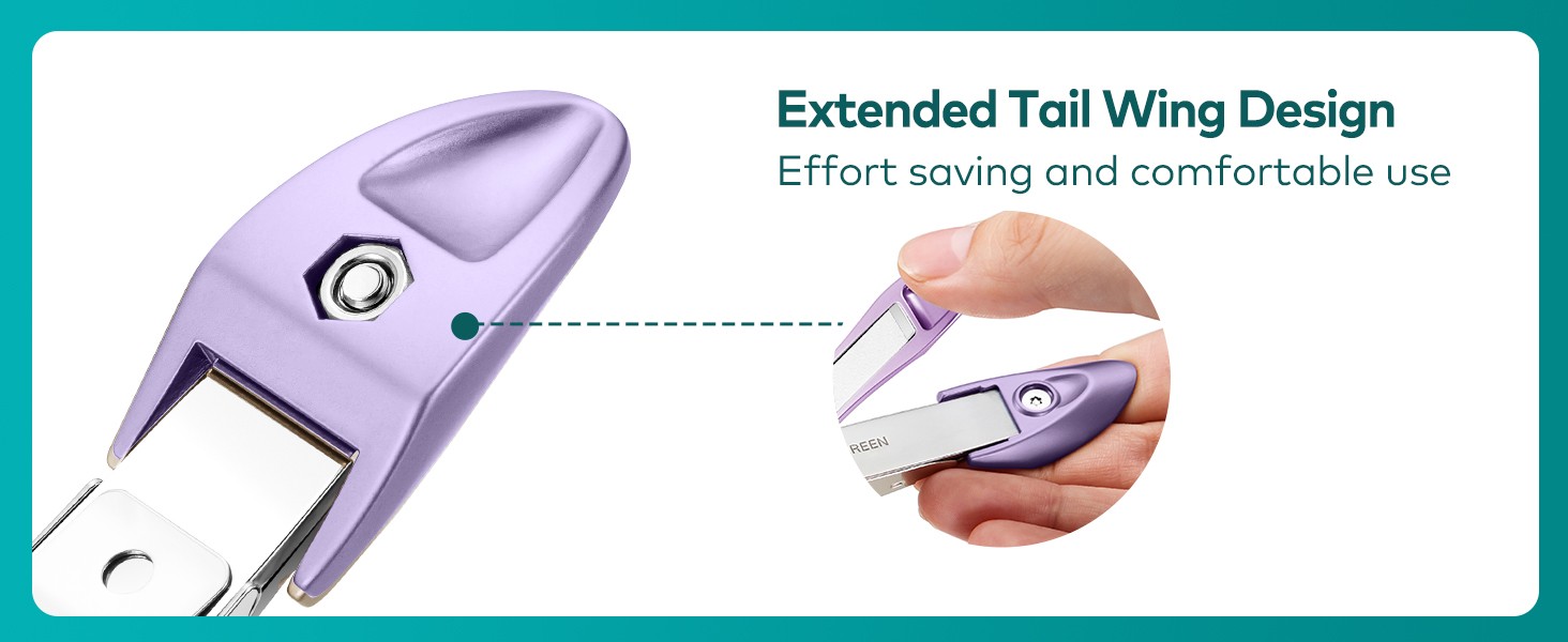 Nail Clippers with Nail File,Anti Splash Nail Clipper Set for