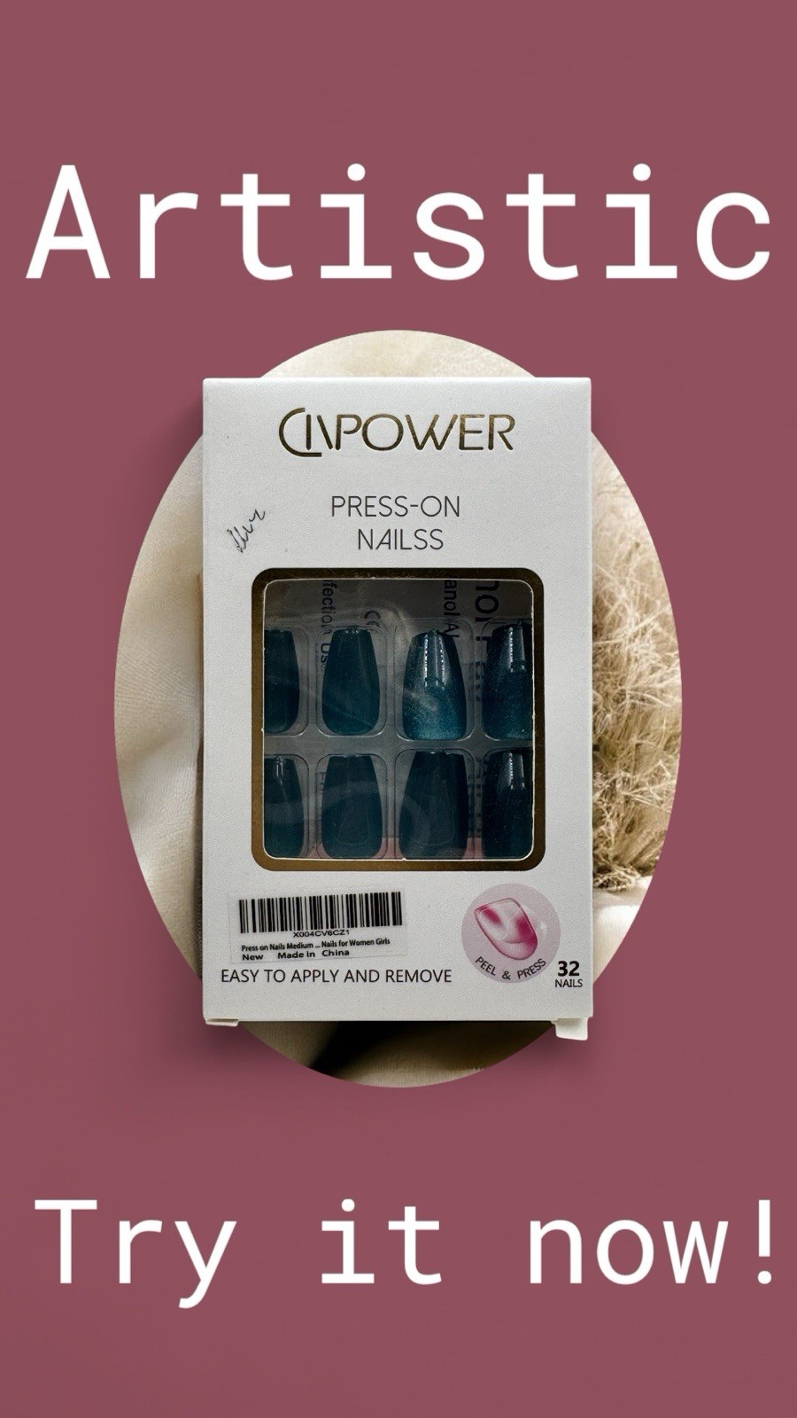 CIVPOWER & Nails Press On And Removable