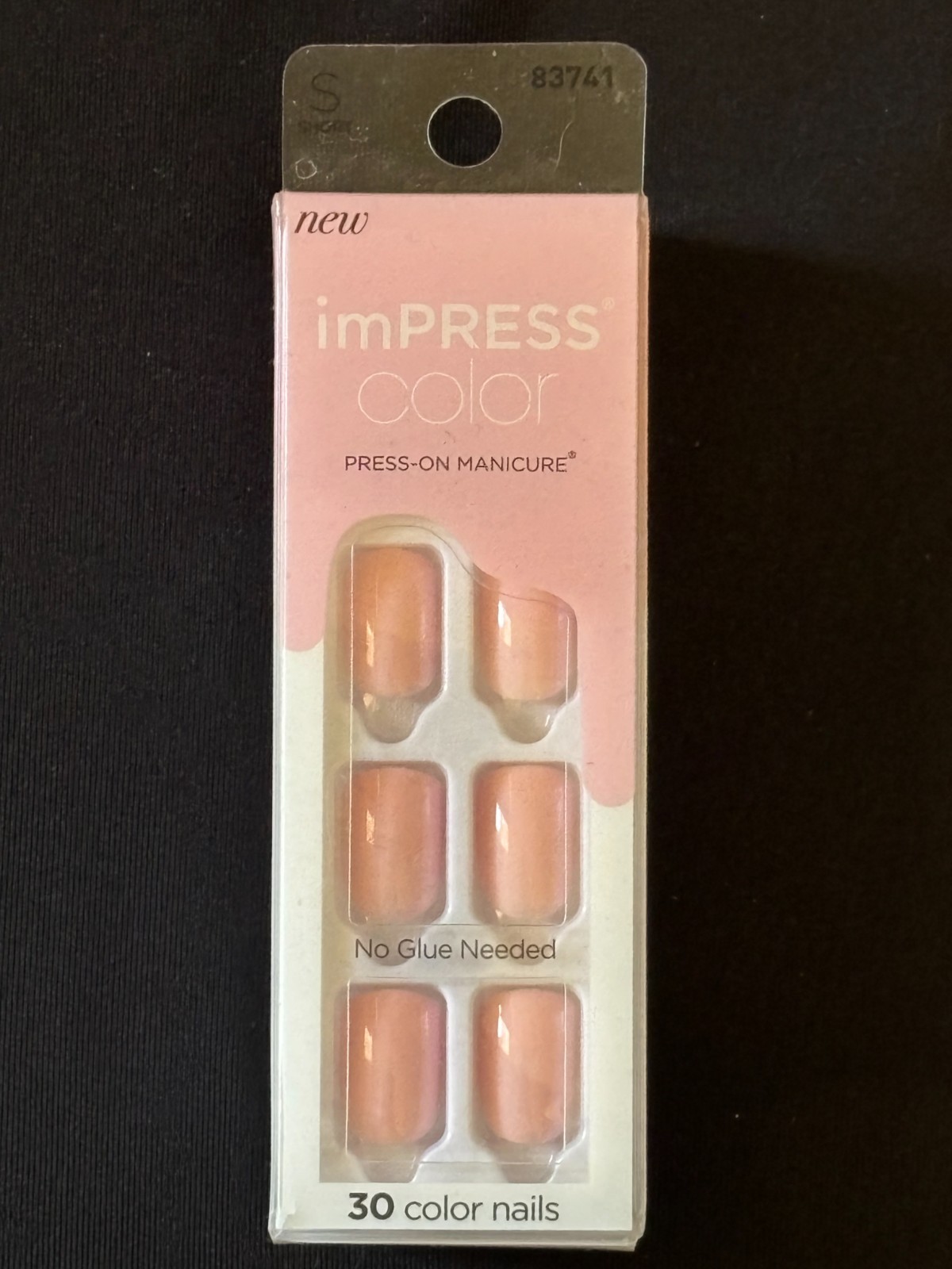 KISS Pick Me Pink imPRESS Color Press-On Manicure 30 per pack Press On Nails new