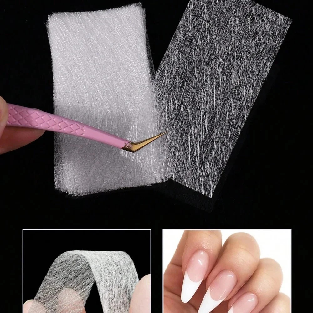 10-Sheets Nail Silk Wrap Repair-Kit Extension Silk-Fiberglass for Gel-Extension