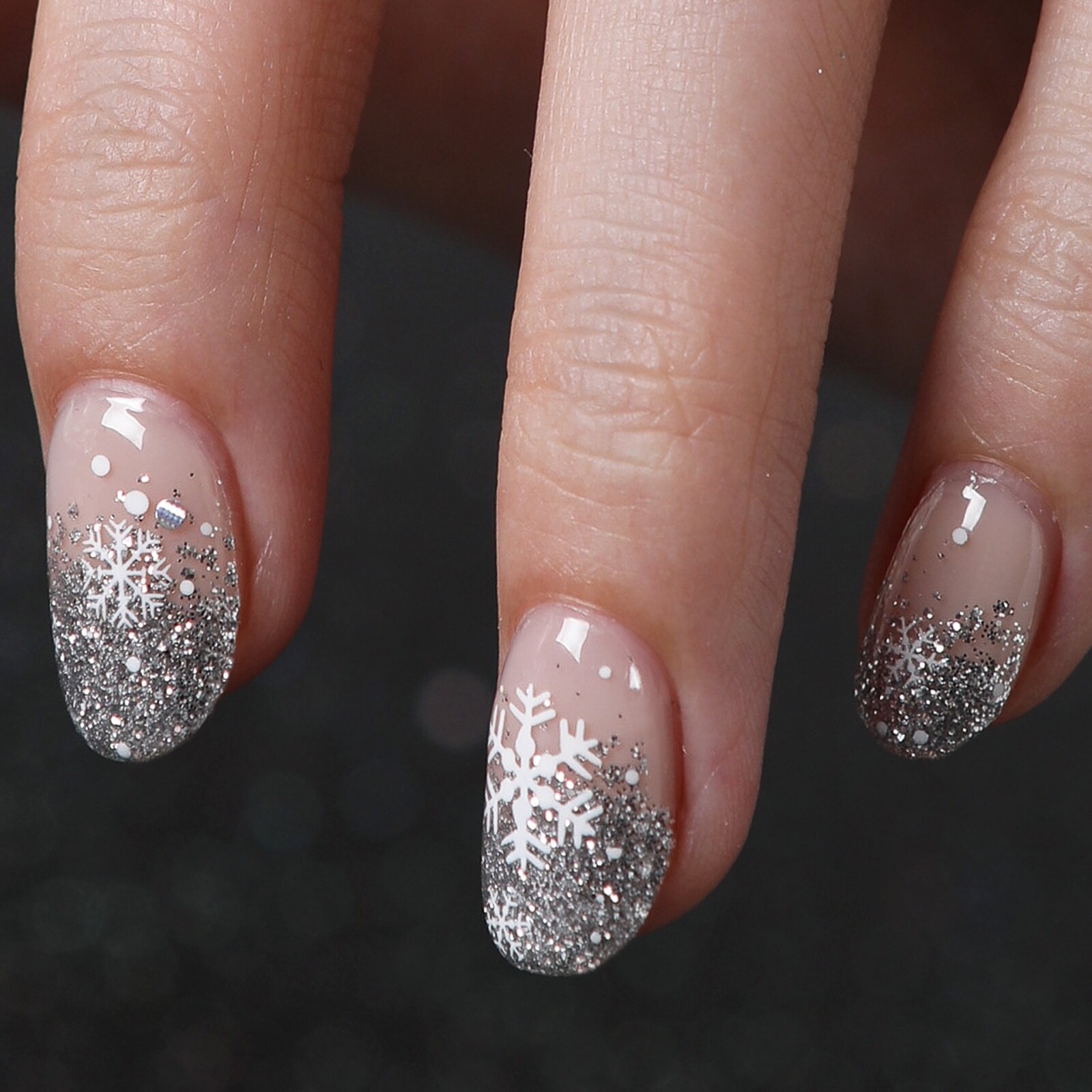 🎄⭐️ ☃️💅 ART SEASON NAIL POLISH STRIPS/ First Snow❄️