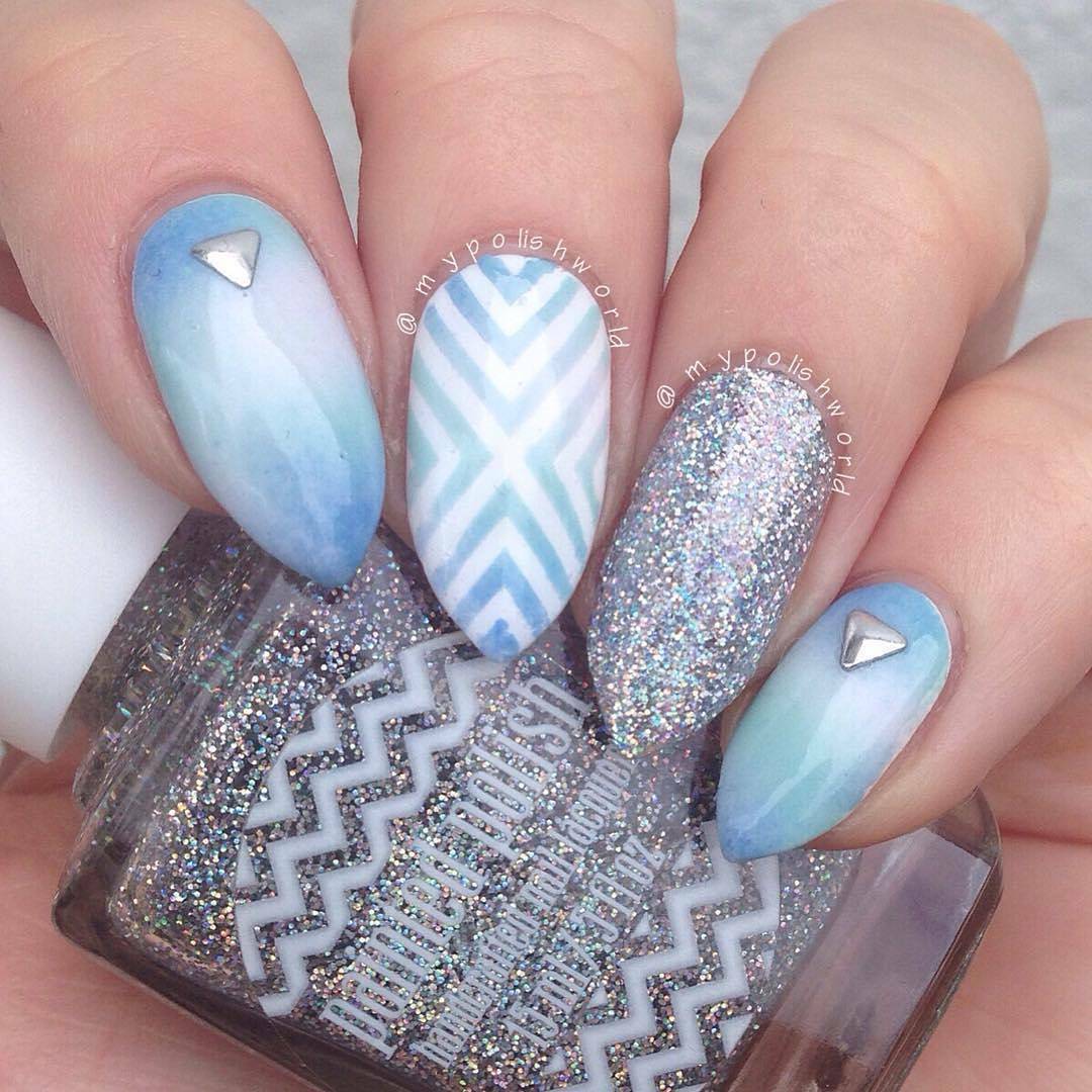X-pattern stencils for nails, nail stickers, nail art, nail vinyls