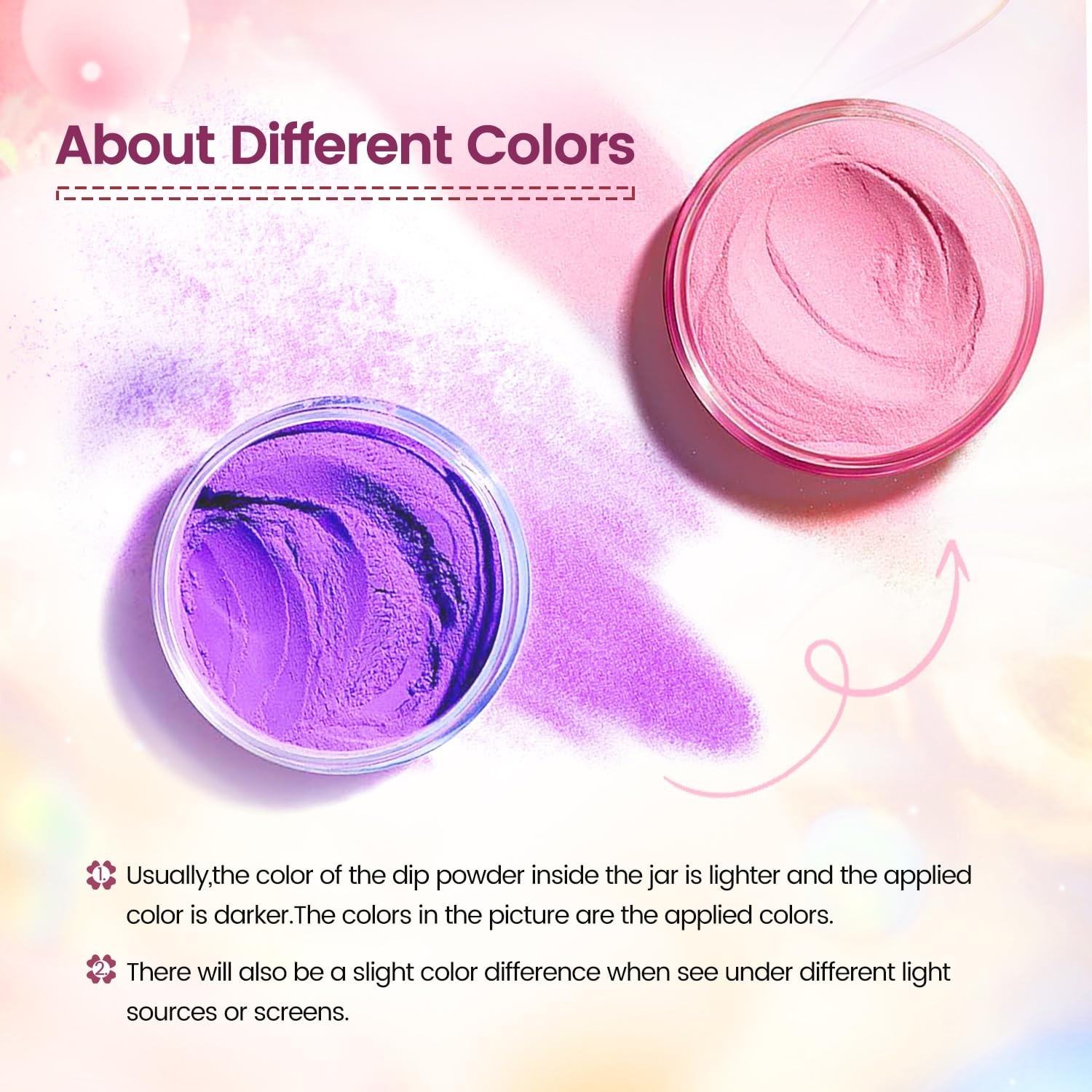 Acrilicos De Colores Para Unas Dulce Uñas Acrílicas Polvo Colección 32 Colors