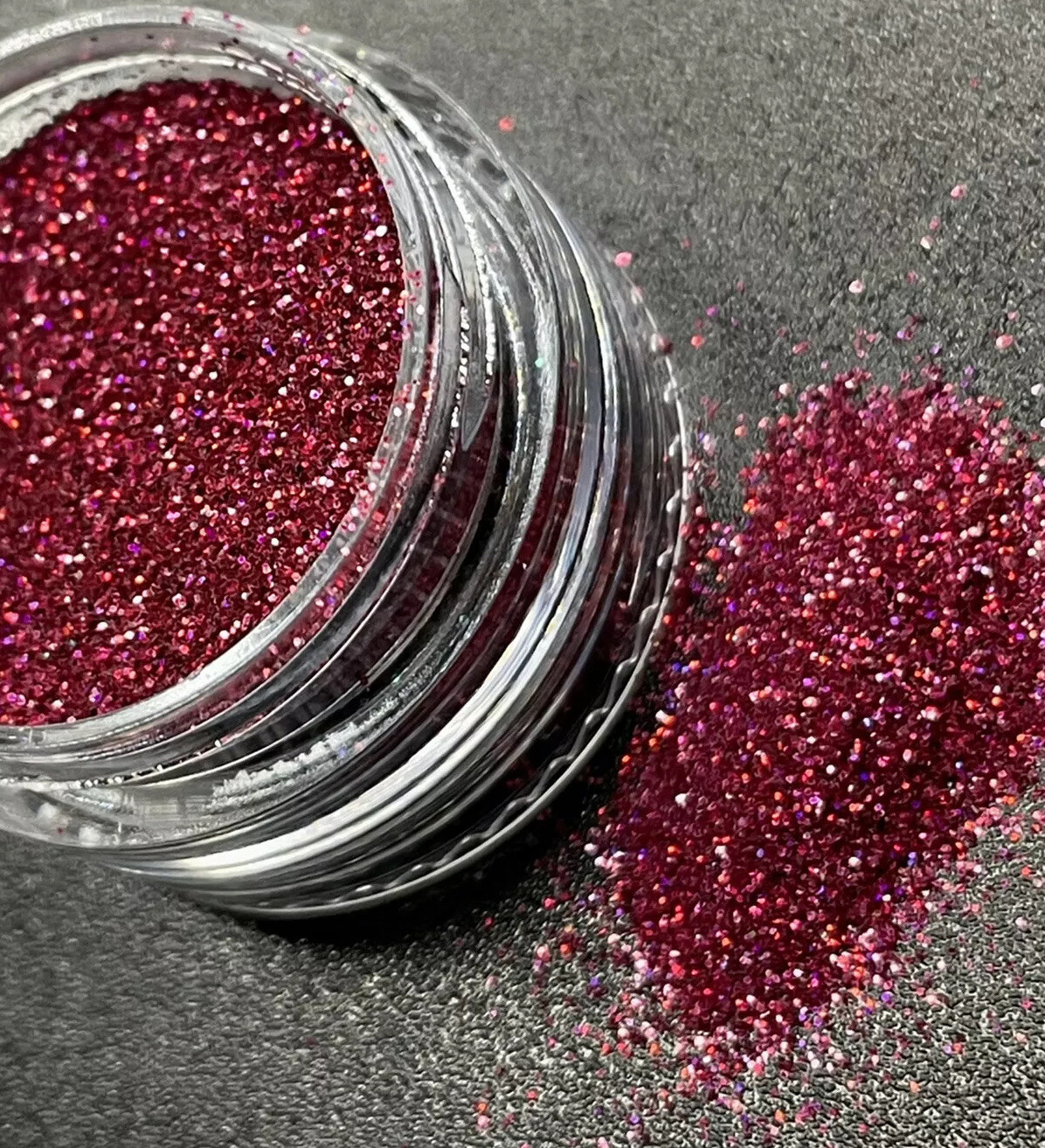 Colorful Nail Glitter Powder Chucky Shape Nail Art 6 STACK Decoration Tips