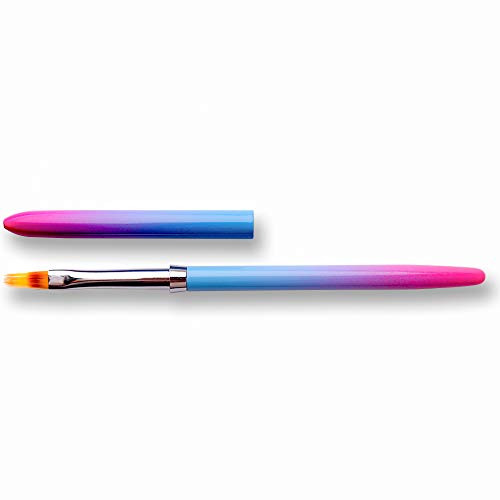 1Pc Acrylic Nail Ombre Brush Kolinsky Gradient Design Handle UV Gel Polish