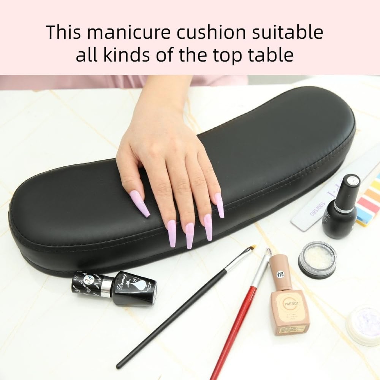 Manicure hand Cushion Pillow Pad, Nail Polish Hand Cushion, Manicure Table Po…