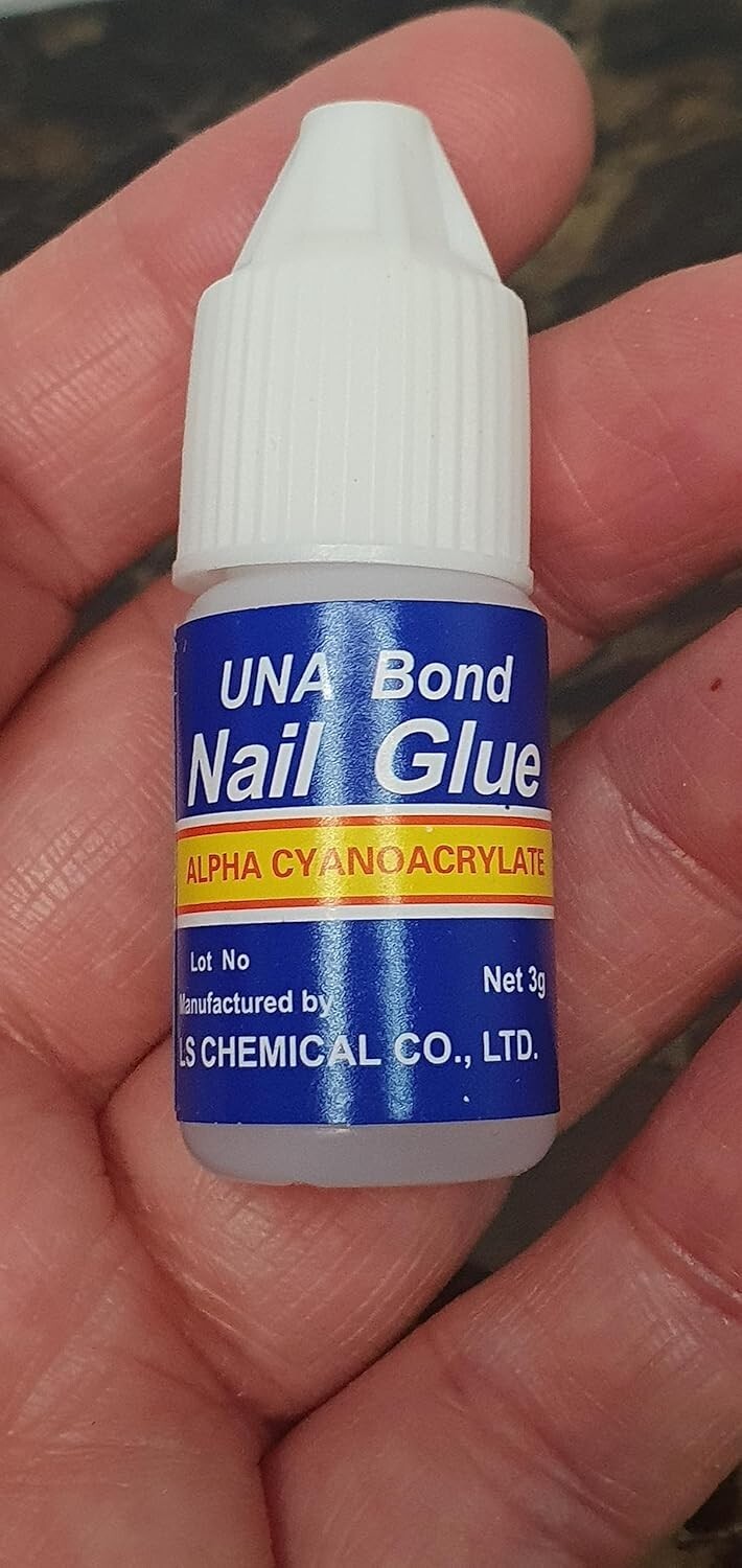 10x Bottles Professional Strong Bond 3g Nail Glue for False Acrylic Nails Tips