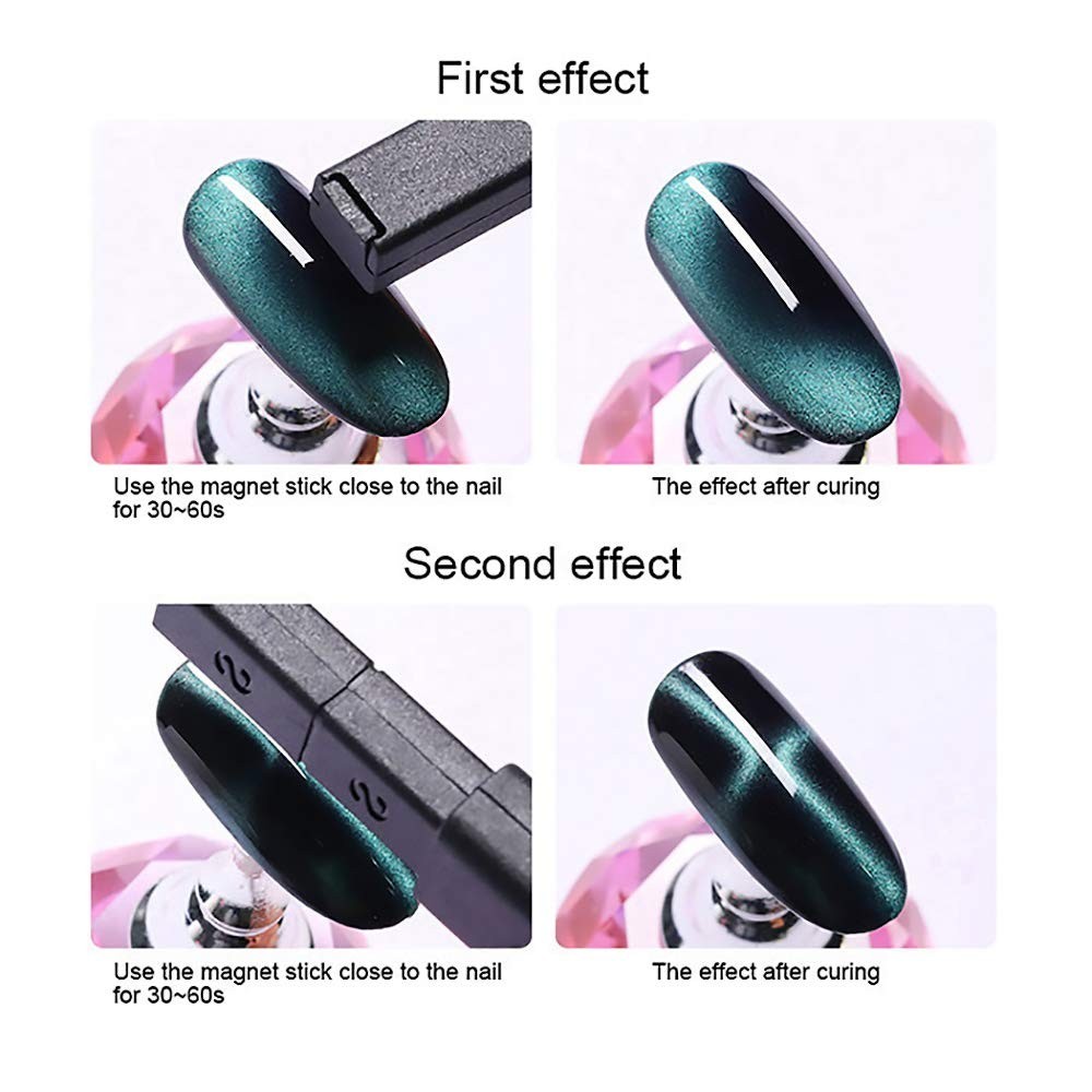 Professional 6Pcs Cat Eye Nail Art Pen Set – Unleash Your Nail Creativity