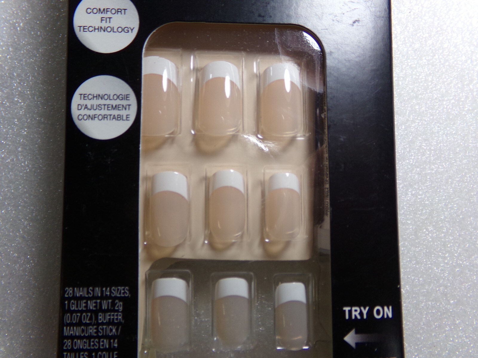 Sensational Salon Nails Manicure Easy Glue On Nails ~ Pick Your Style~NEW