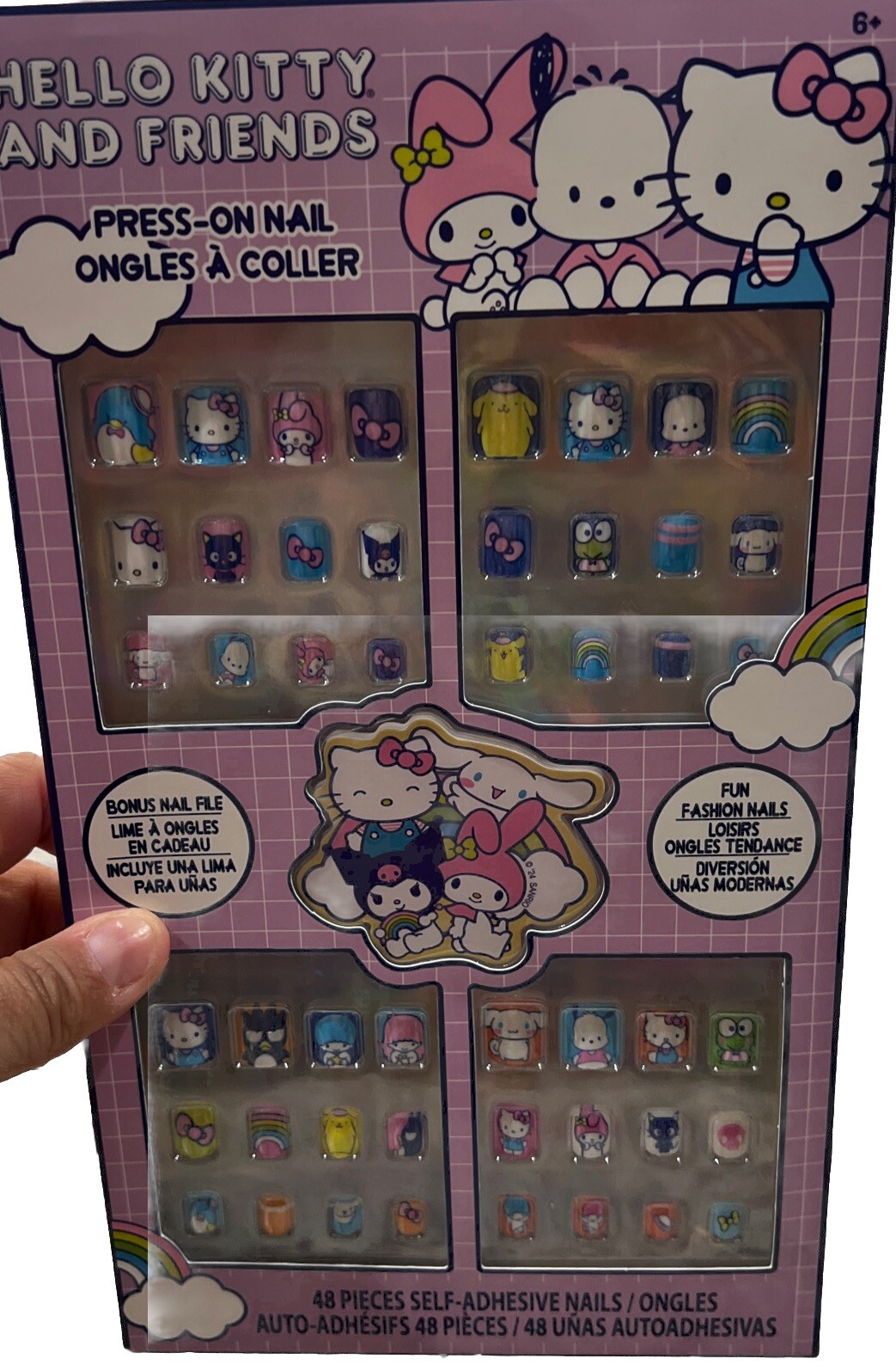 Hello Kitty press on nails