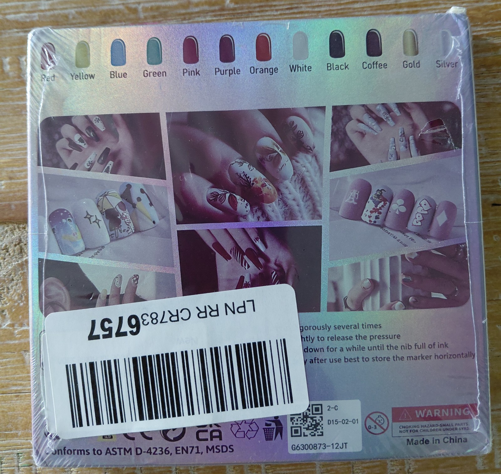 New Nail Art Markers 12 Colors Water-based Quick DRY