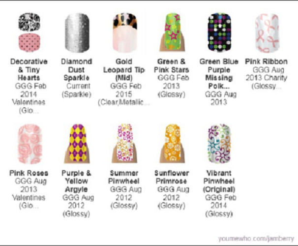 Jamberry Nail Wraps – VINTAGE – FULL Sheets – Varies Styles Great Selection!