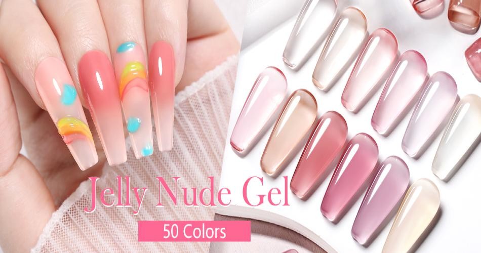 5 in 1 Clear Builder Gel Nail Polish 3D Sculpting Carving No Wipe Top Coat U