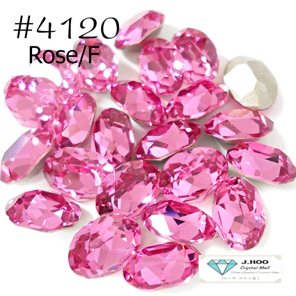 Swarovski 4120 Oval Fancy Stone 8*6mm(4pcs)