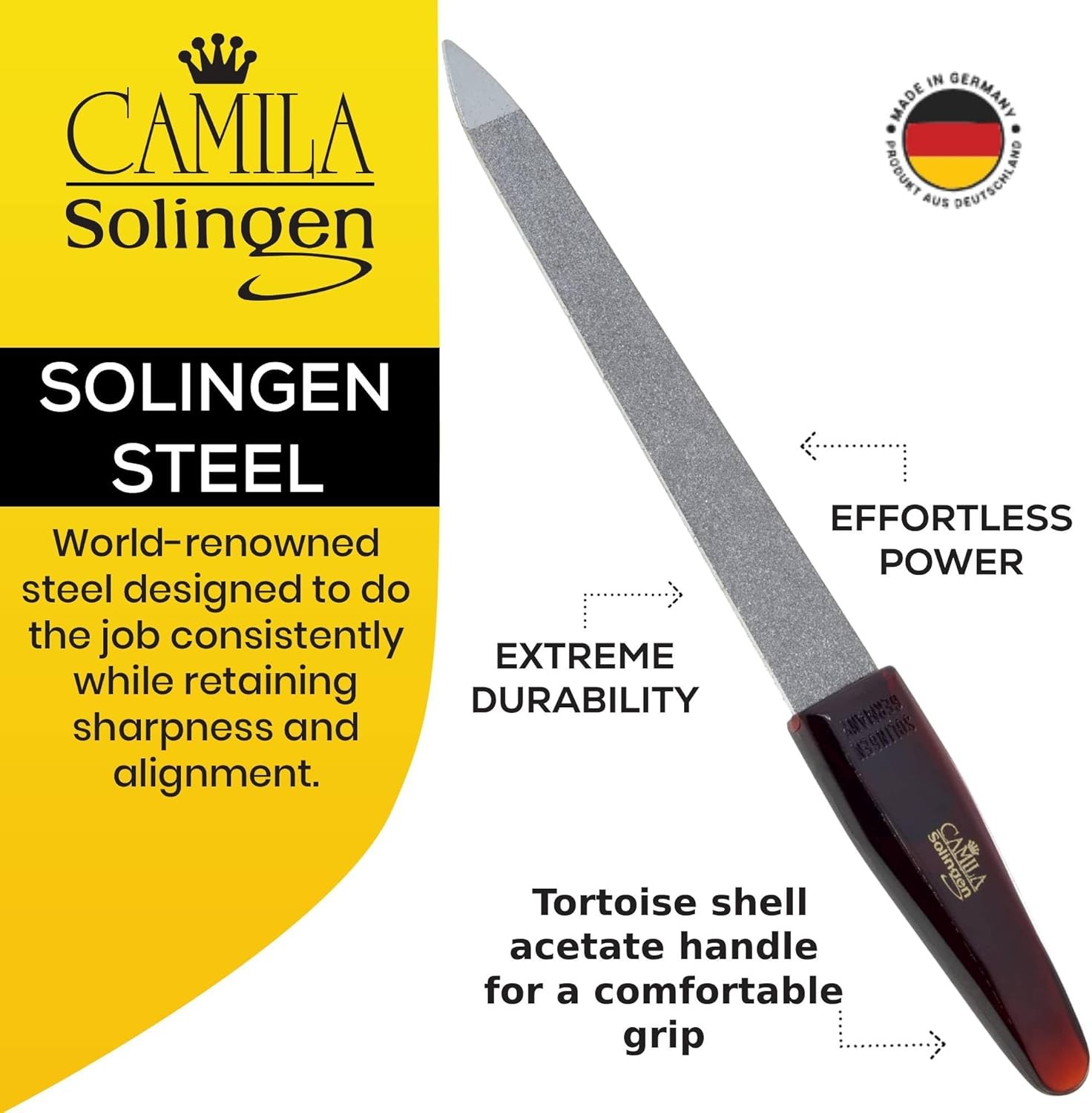 CS16 Sapphire Metal Nail File for Natural Nails Finrnail and Toenail