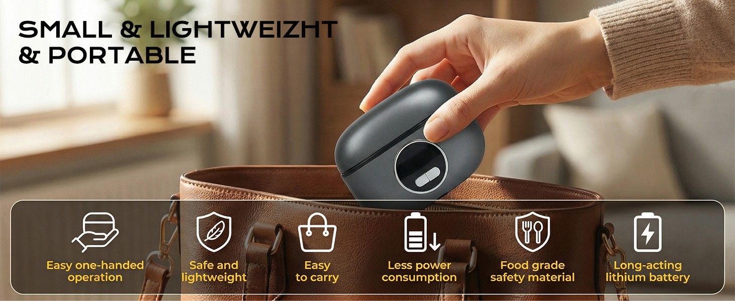 4-in-1 Electric Nail Clipper with LED Light & Nail File, Automatic 3