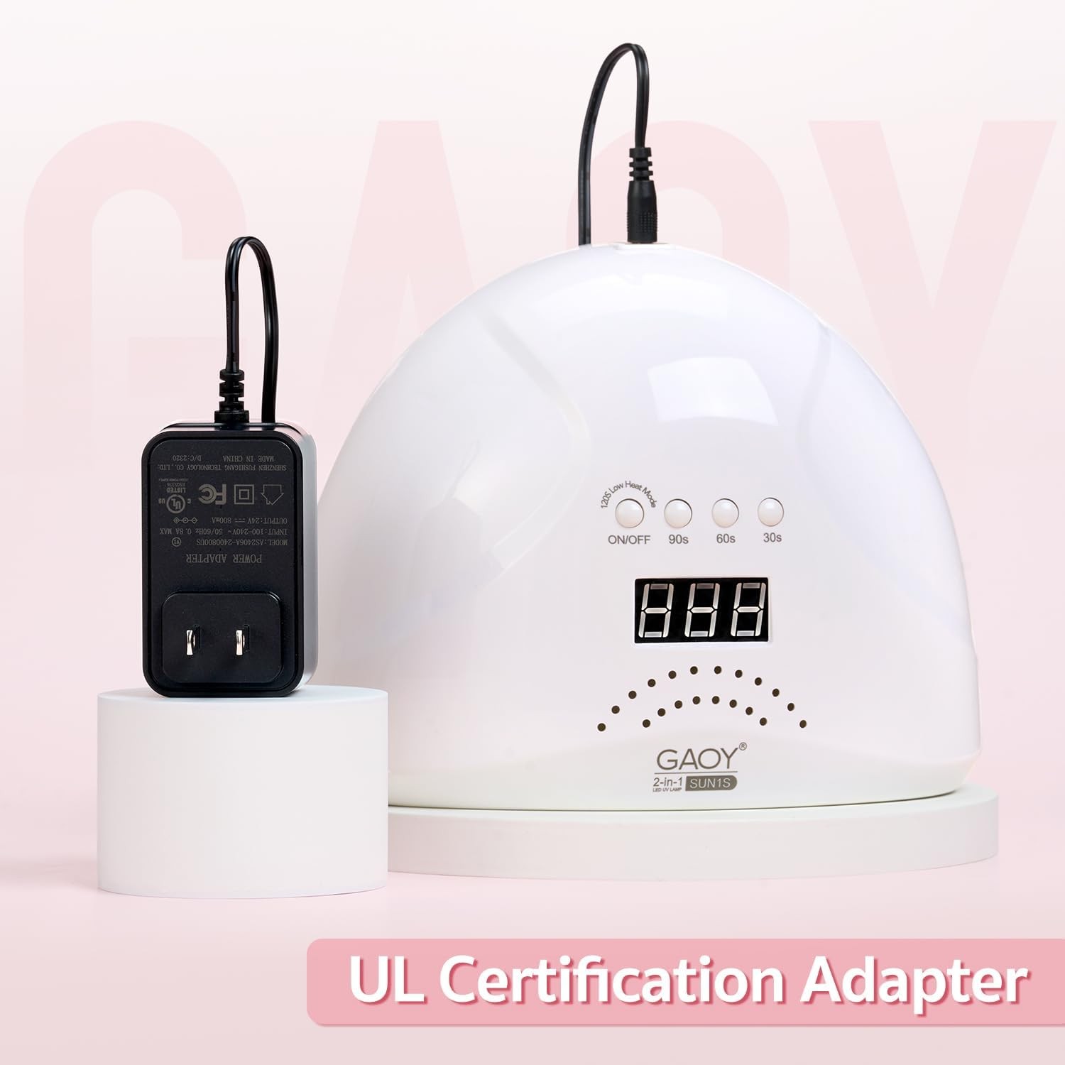 UV LED Nail Lp, UV Light with LCD Display, Profal Nail Dryer