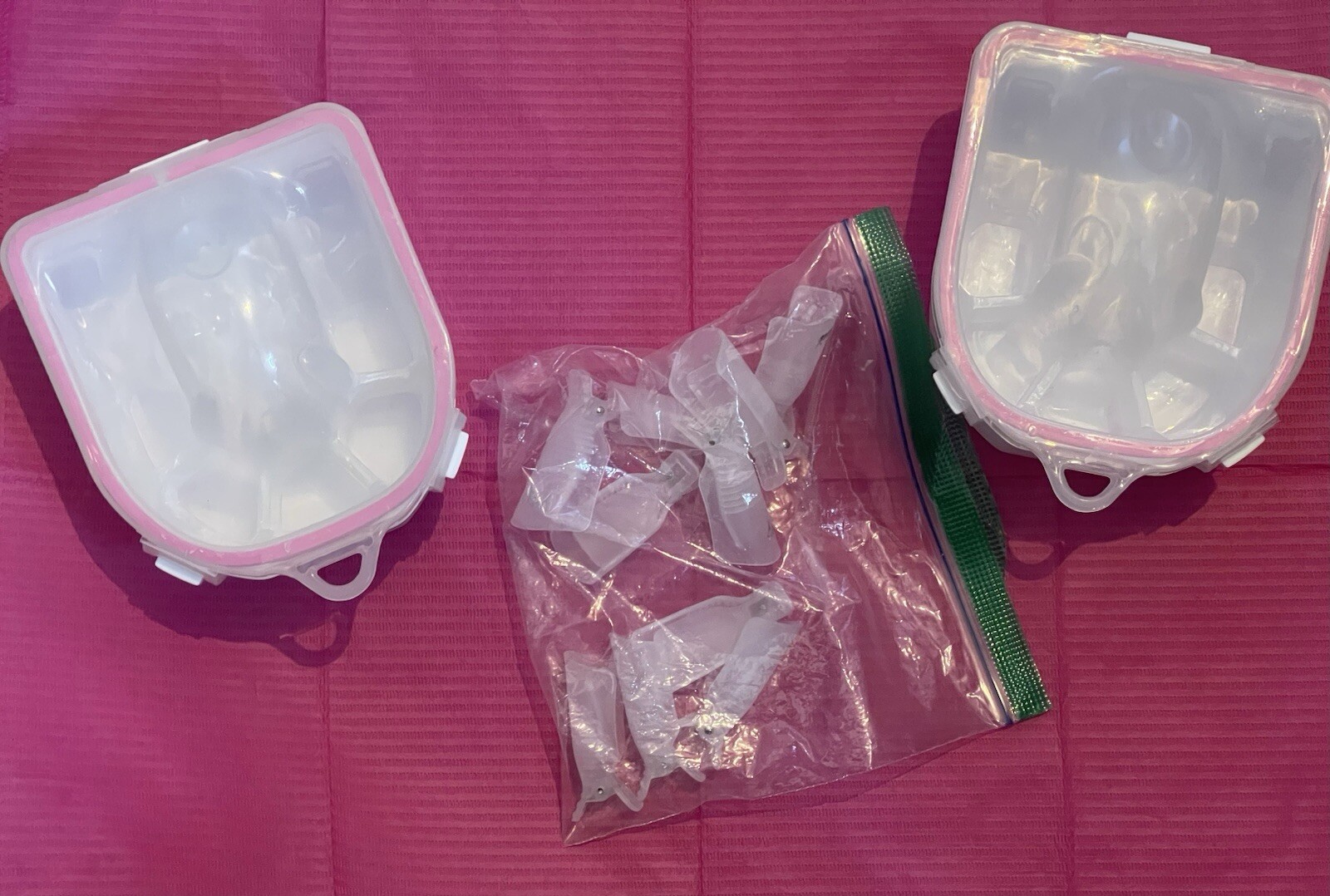 Nail Soaking Bowl 2PCS Soak Off Gel Polish Dip Powder Remover Manicure Bowl Set