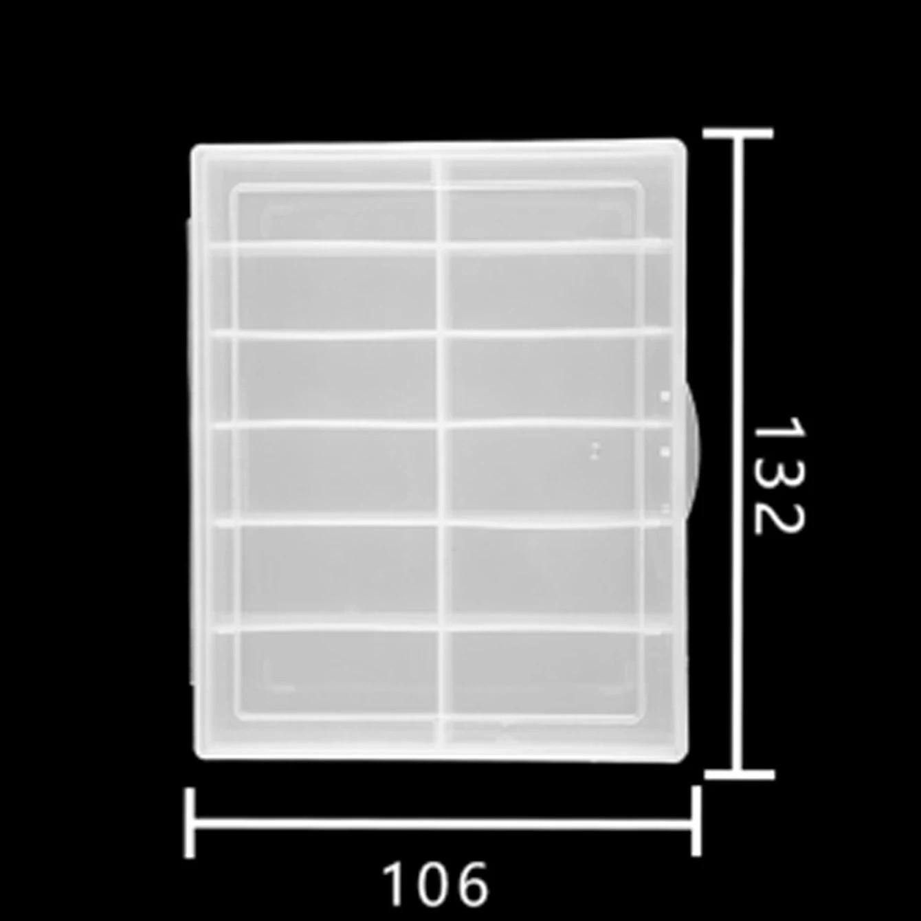 120PCS Reusable Acrylic White Fake Toe Nails Press On Nails For Women Perfect