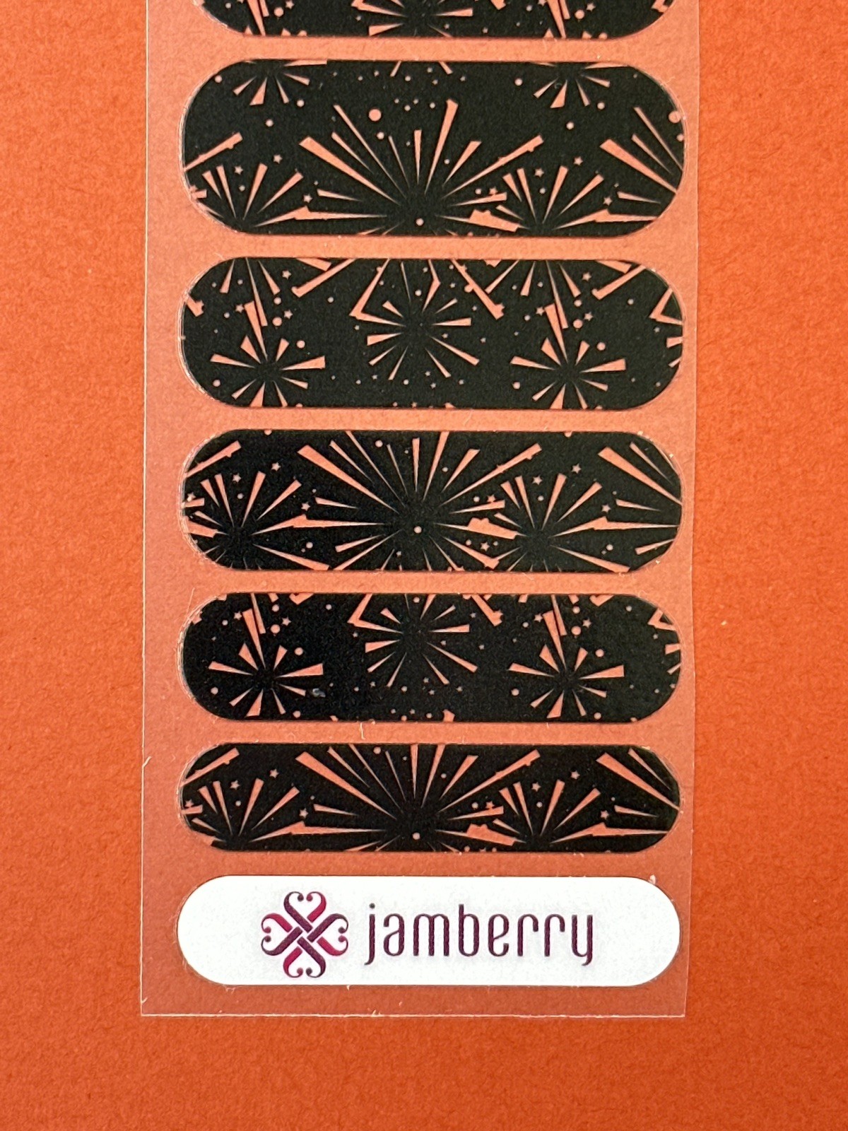 Jamberry Nail Wraps – Half Sheet – Fireworks