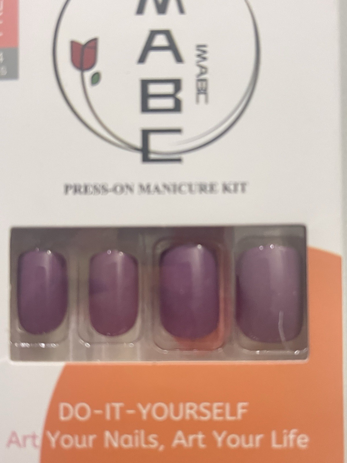 IMABC Press On nails 2 Sets W/glue NIB