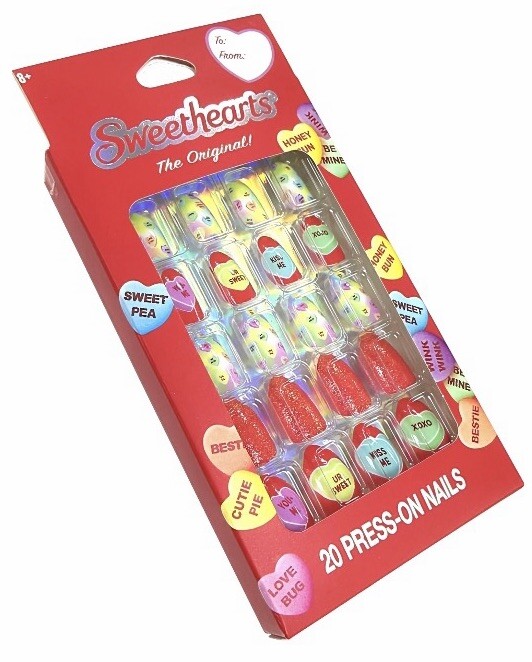 Taste of Beauty Sweethearts Press-On Nails Pre-Glued 20 Count Nails
