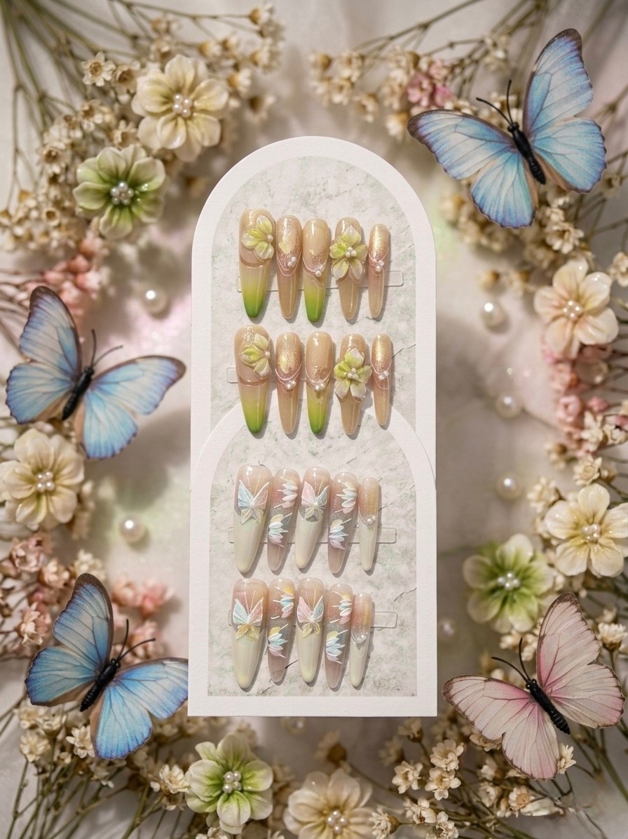 2 sets 3D Floral Design
