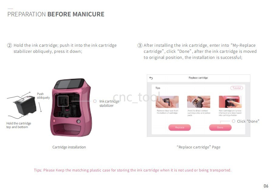 3D Touch Screen Nail Printer APP DIY Auto Nail Art Printing Machine w/ Gel Dryer
