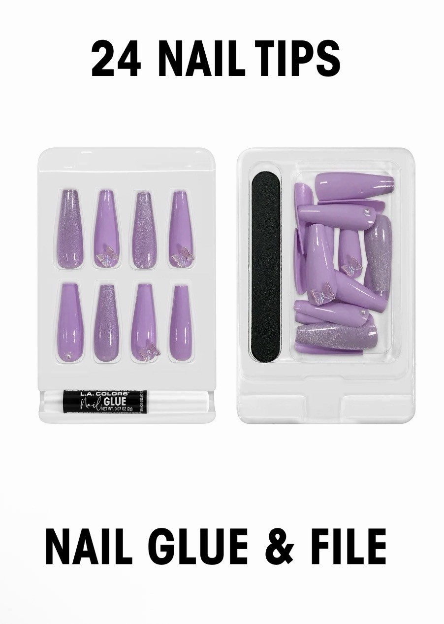 Lavish Nail Tips, Nail Better Times, 26 Pieces