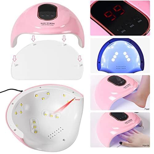 Acrylic Nail Kit With Drill And U V Light Full Nail Kit Set Beginners Supplies
