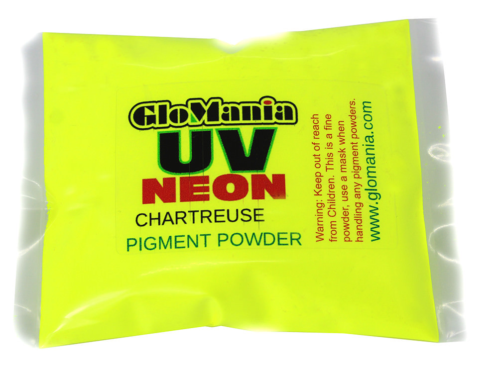 UV Neon Black Light powder 10 Color Set SAMPLER SLIME NAILS ART FREE UV KEYRING