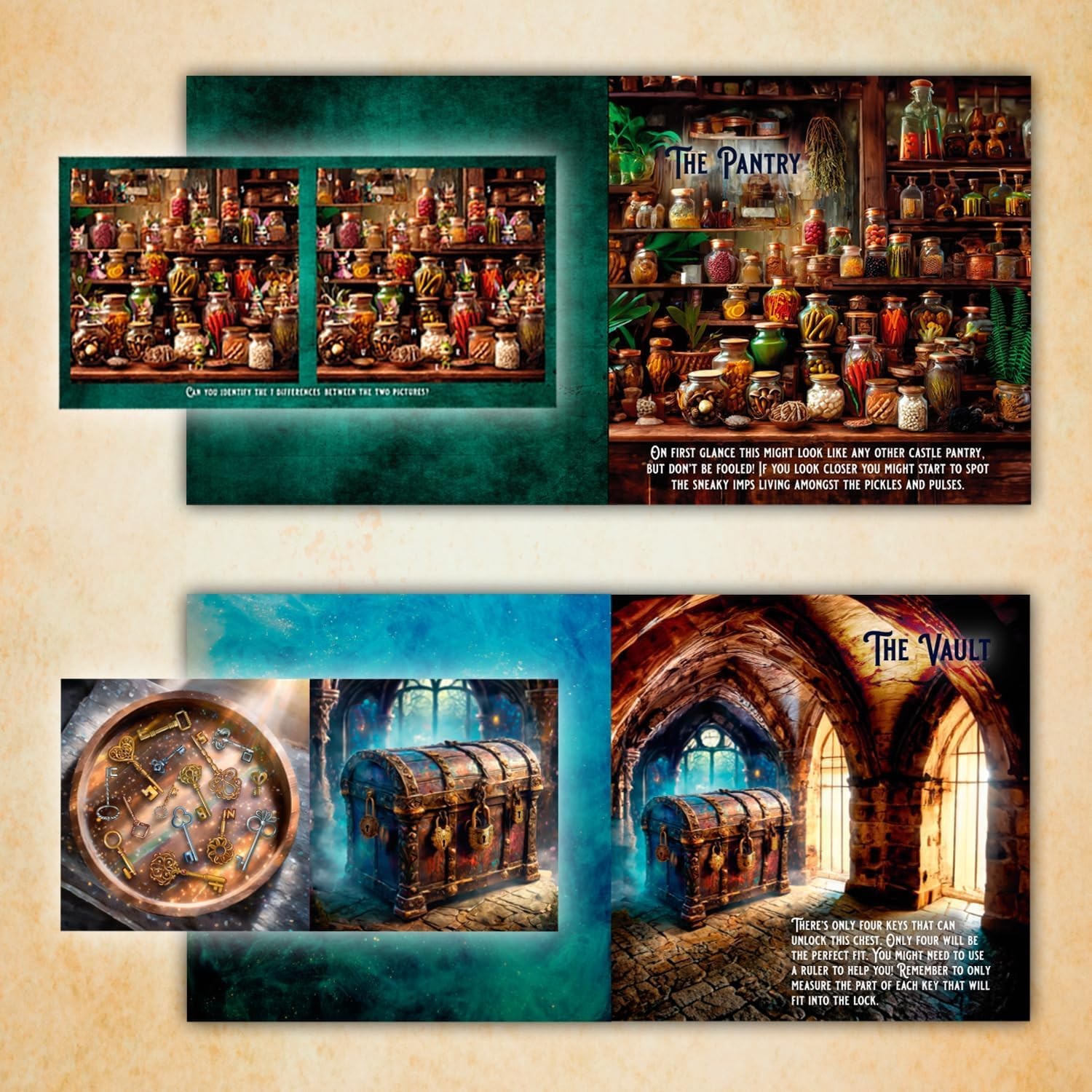 Talking Tables Enchanted Castle 9.25 inches x 11.8 x 0.039