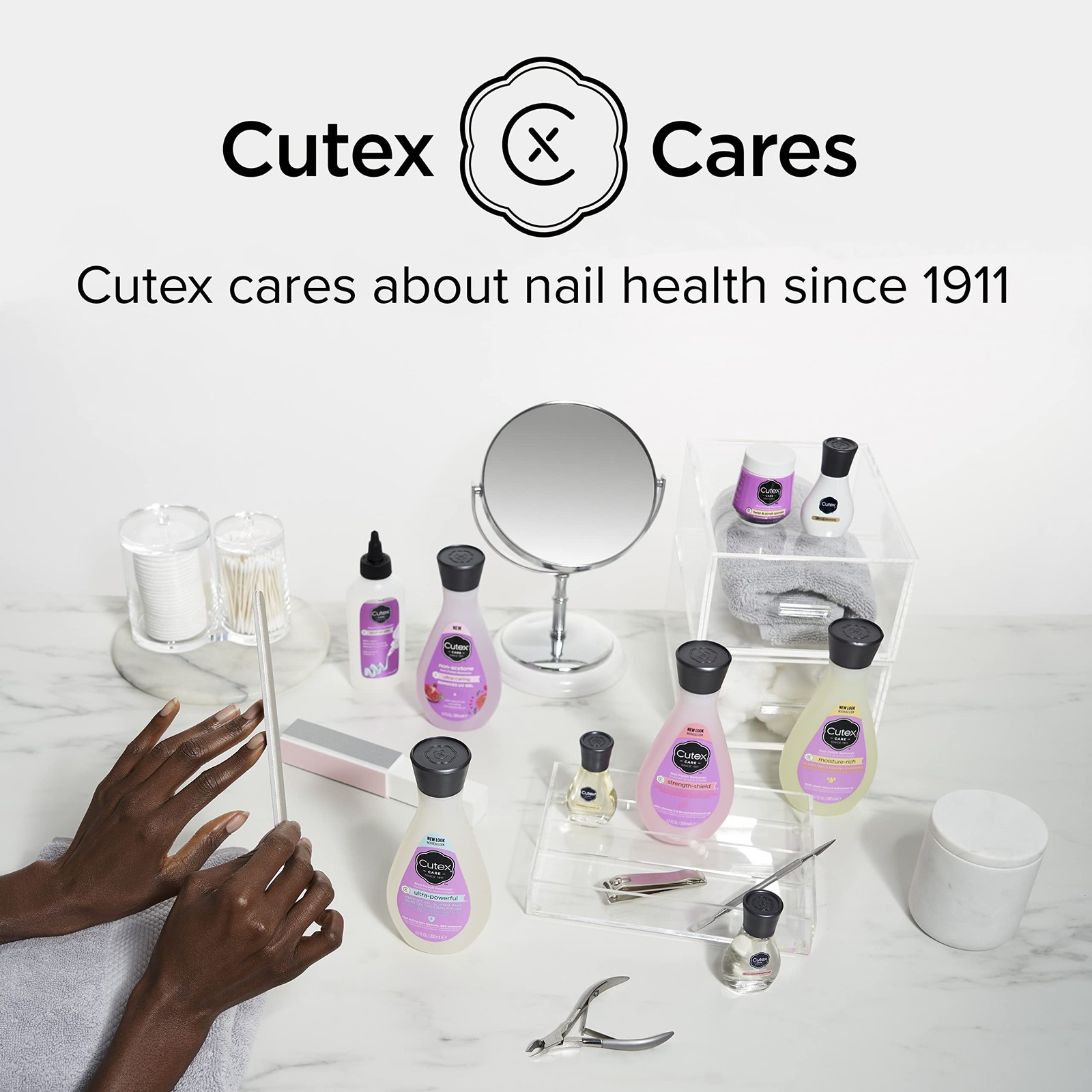 Cutex Nail Polish 6.7 Fl Oz (Pack of 2), Strength Shield Remover