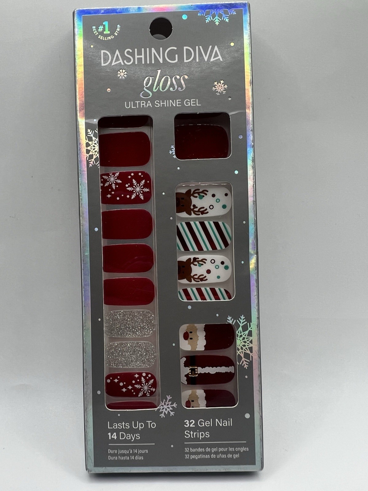 Dashing Diva Gloss Ultra Shine Gel 2-Pack Christmas