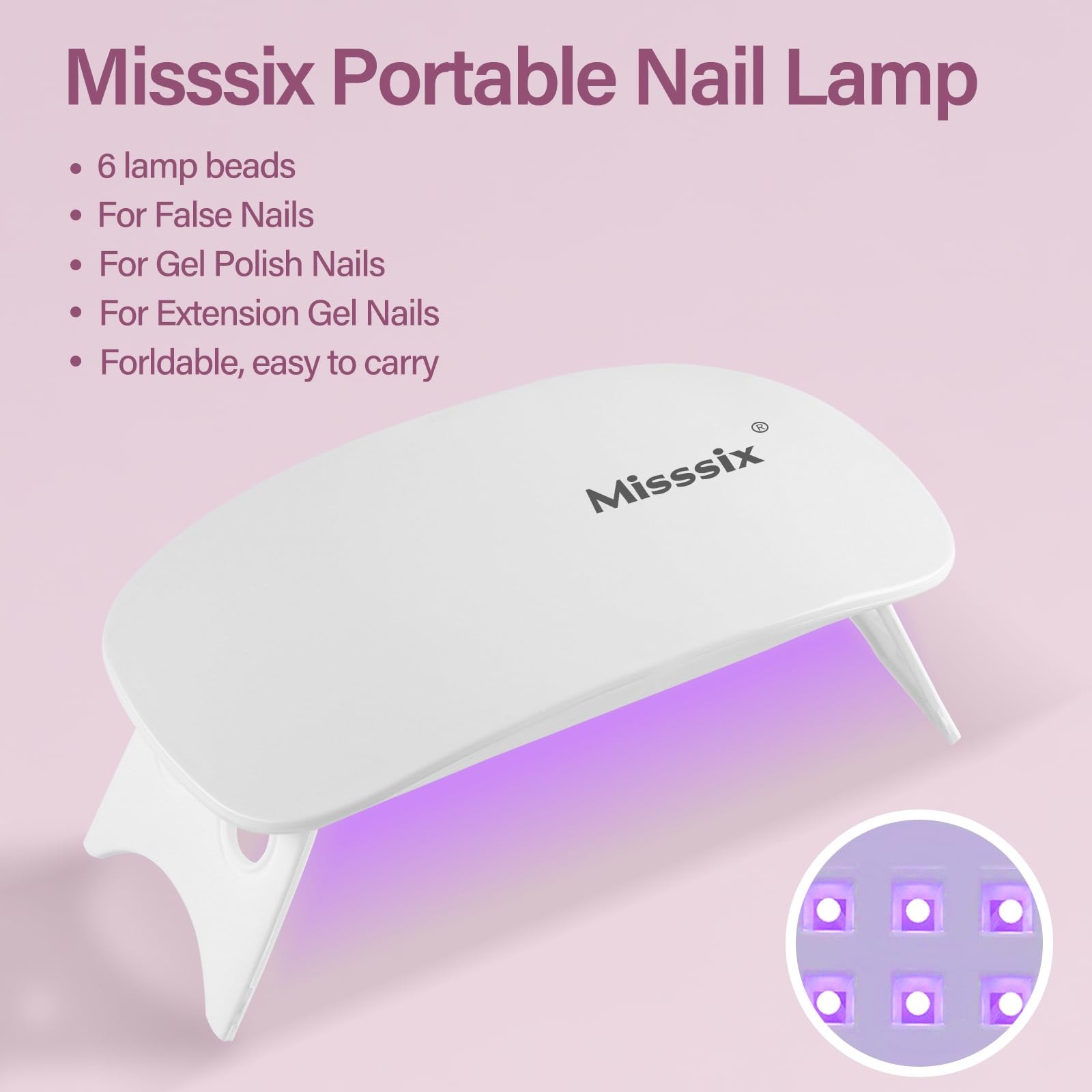 Misssix Short Almond Gel Nail Tips Kit, 216Pcs Pre Etched Clear Fake