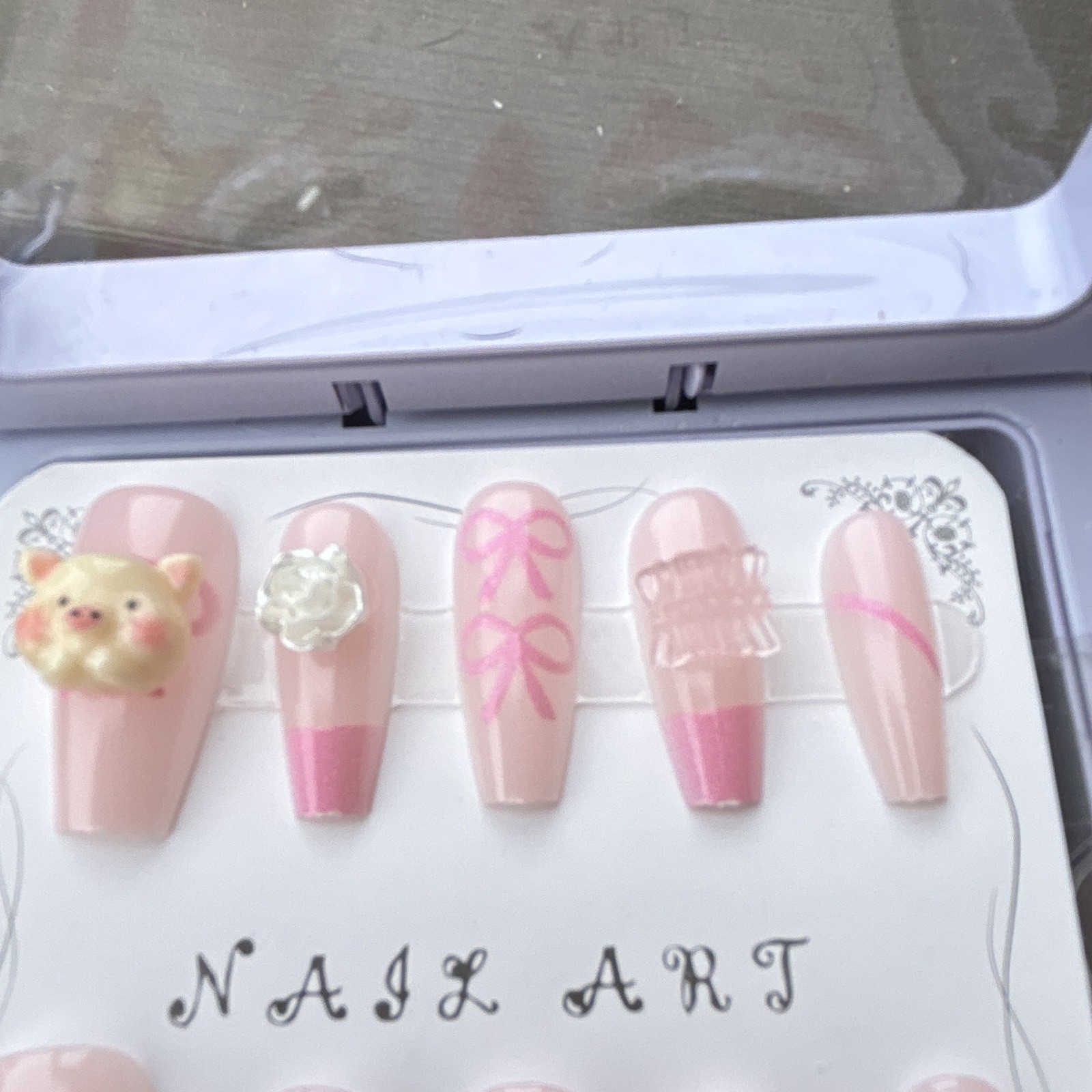 Coffin Press-On Nails