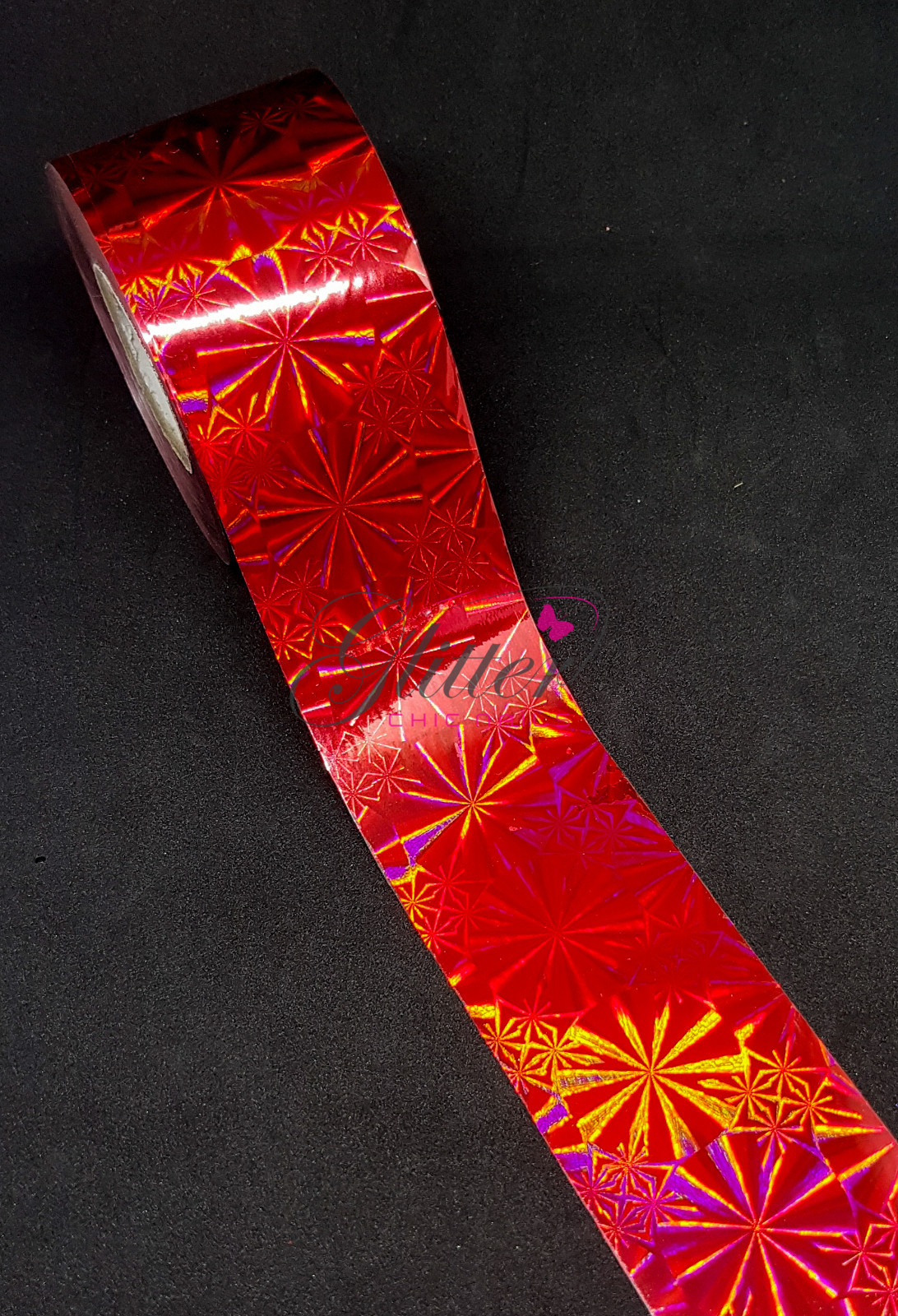 NAIL TRANSFER FOIL – 20 STUNNING COLOURS 1 METRE LONG