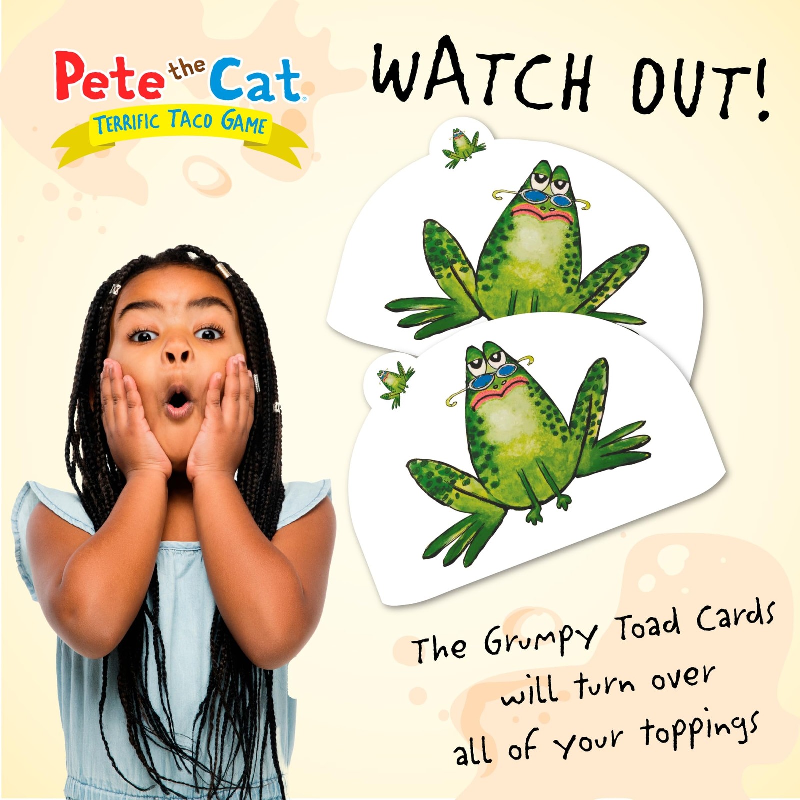 Briarpatch, Pete The Cat Terrific Taco Game, Based On Early One Size, Blue