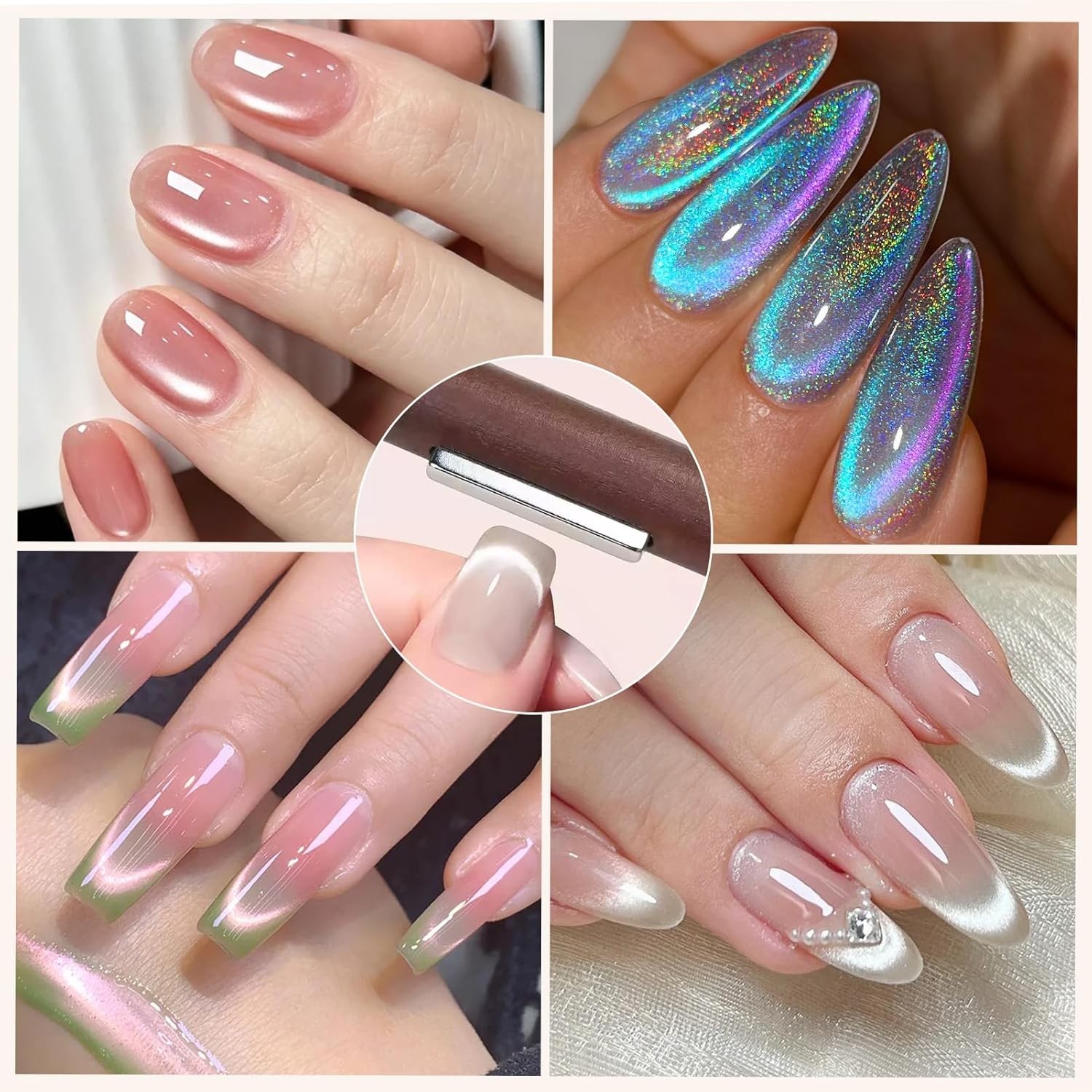Multifunctional Cat Eye Nail Magnet Stick – Create Stunning Designs Effortlessly