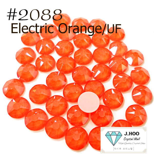 Swarovski 2088 – Flat Back-Electric Orange